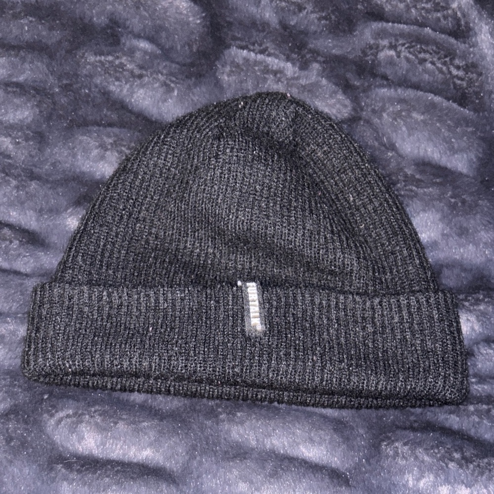 Black Knit Beanie